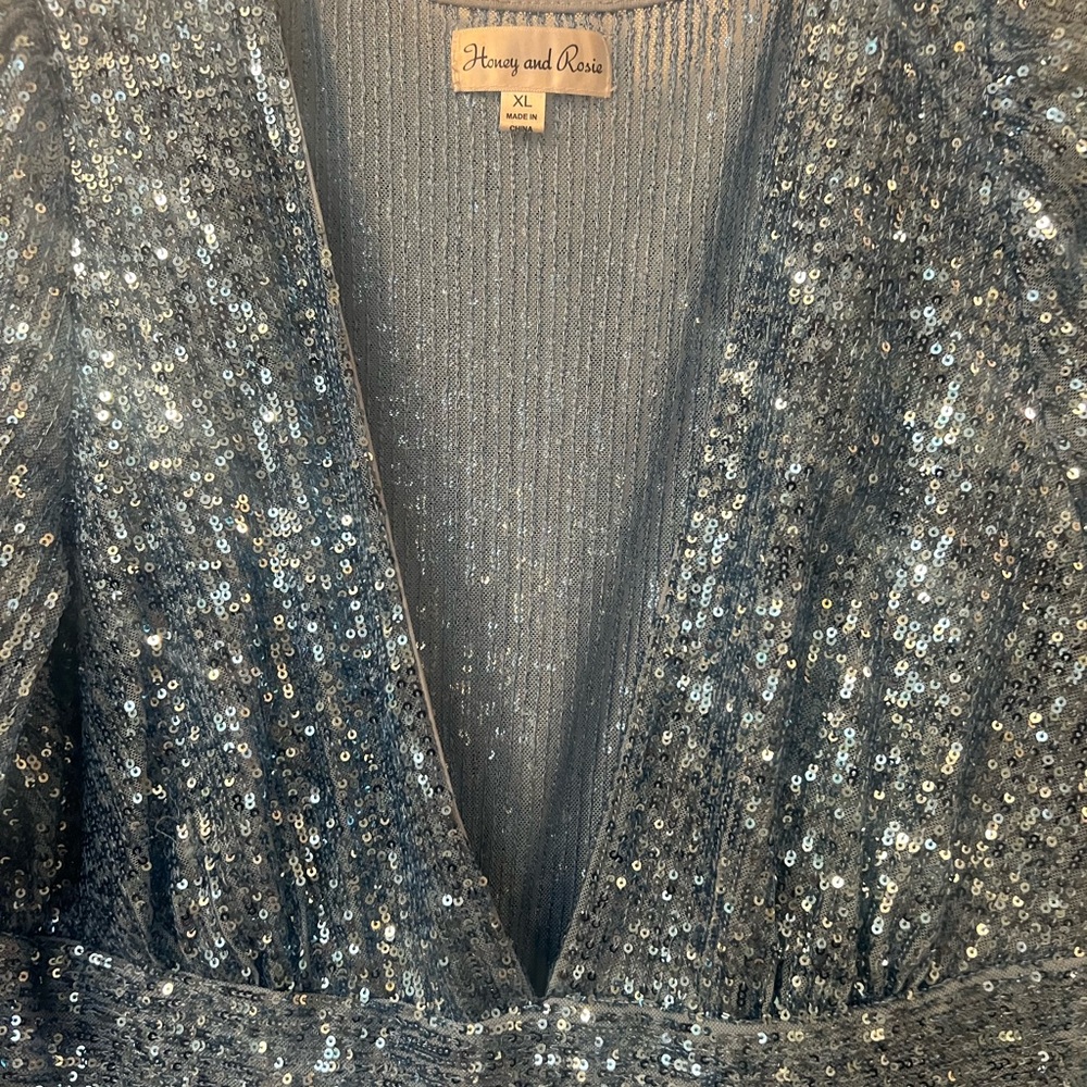 Sparkling Blue Dress